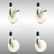 Service Caster 5 Inch 316SS Nylon Swivel 1-1/2 Inch Expanding Stem Caster Lock Brake SCC, 2PK SCC-SS316TTLEX20S514-NYS-2-S-2-112 - alternate 1